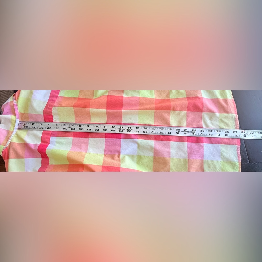 Foxcroft Wrinkle-Free Plaid Button
Down Blouse Sz 18W Bright Pink Orange
Yellow - Picture 10 of 10